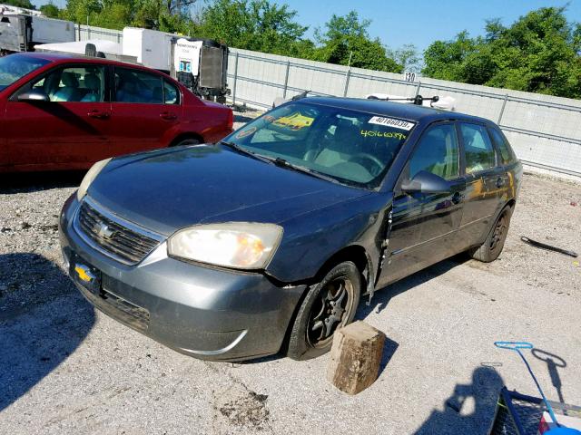 1G1ZT61816F243143 - 2006 CHEVROLET MALIBU MAX GRAY photo 2