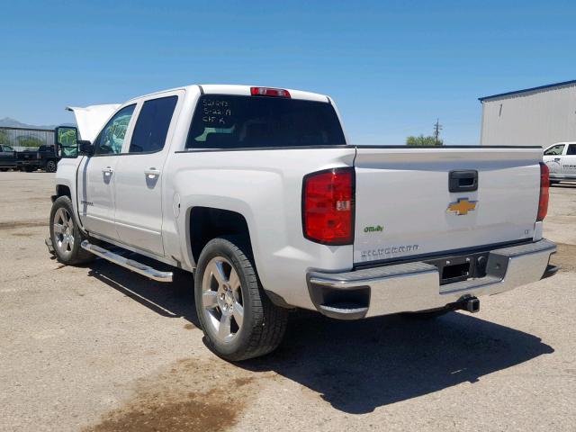 3GCUCREC0HG198702 - 2017 CHEVROLET SILVERADO WHITE photo 3