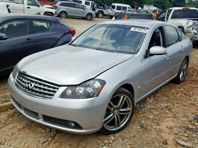 JNKAY01E47M312296 - 2007 INFINITI M35 BASE SILVER photo 2