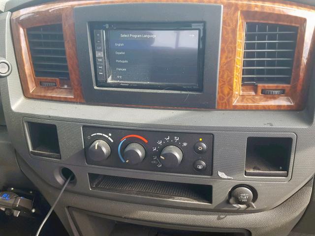 1D7KS28C26J135079 - 2006 DODGE RAM 2500 S ლურჯი ფოტო 9