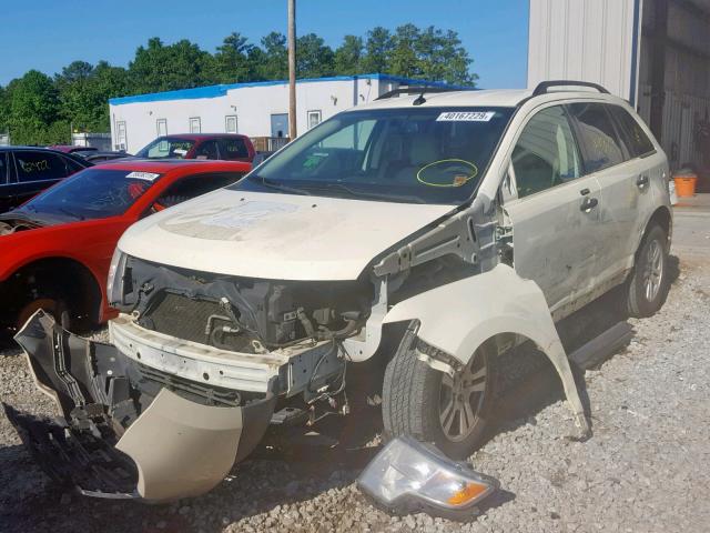 2FMDK36C48BB02616 - 2008 FORD EDGE SE WHITE photo 2