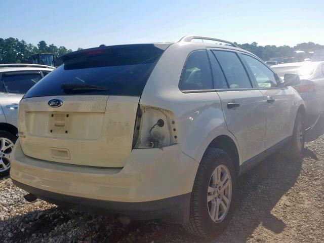 2FMDK36C48BB02616 - 2008 FORD EDGE SE WHITE photo 4