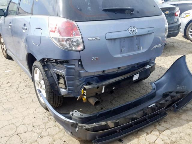 2T1KR32E65C446577 - 2005 TOYOTA COROLLA MA BLUE photo 9