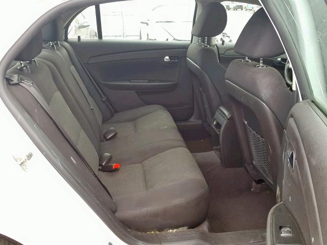 1G1ZC5E07CF366178 - 2012 CHEVROLET MALIBU 1LT WHITE photo 6