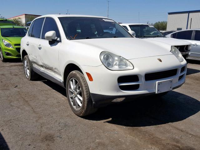 WP1AB29P94LA75891 - 2004 PORSCHE CAYENNE S WHITE photo 1