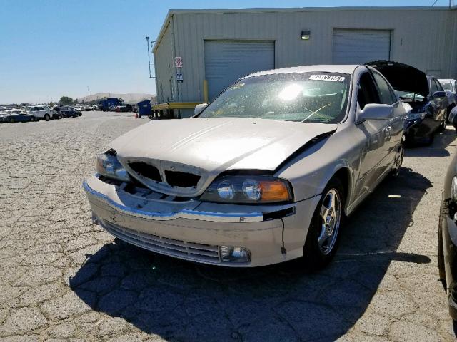 1LNHM86S8YY791871 - 2000 LINCOLN LS WHITE photo 2