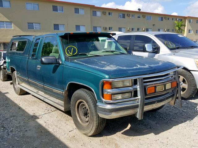 1GCGC29R7TE256162 - 1996 CHEVROLET GMT-400 C2 GREEN photo 1