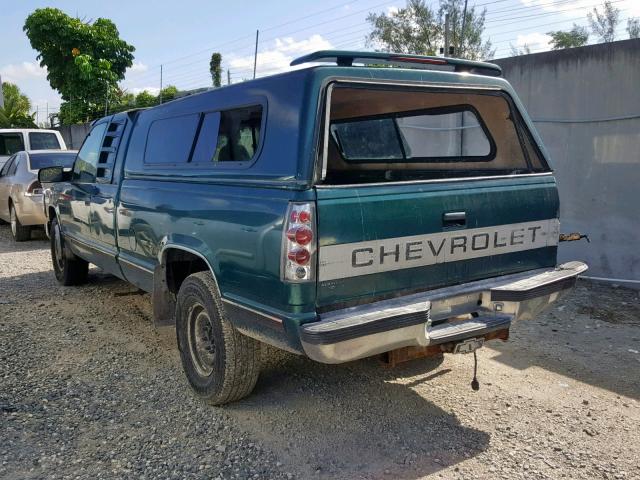 1GCGC29R7TE256162 - 1996 CHEVROLET GMT-400 C2 GREEN photo 3