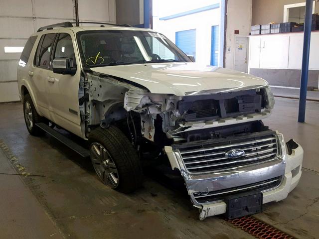 1FMEU75818UA43943 - 2008 FORD EXPLORER L WHITE photo 1