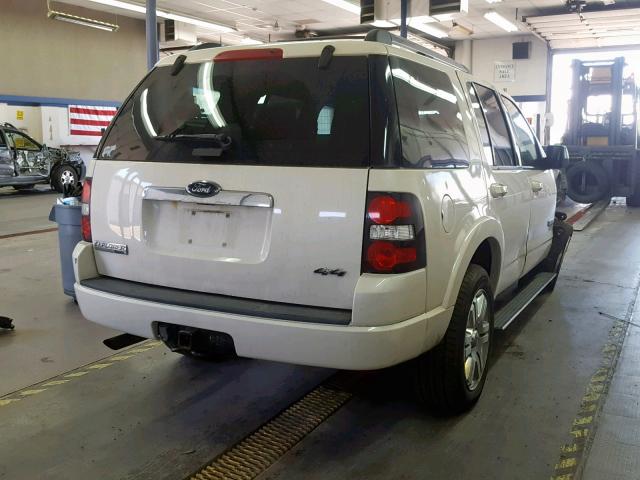 1FMEU75818UA43943 - 2008 FORD EXPLORER L WHITE photo 4