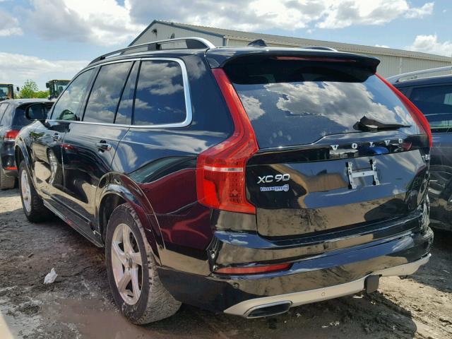 YV4A22PK3G1036915 - 2016 VOLVO XC90 T6 BLACK photo 3