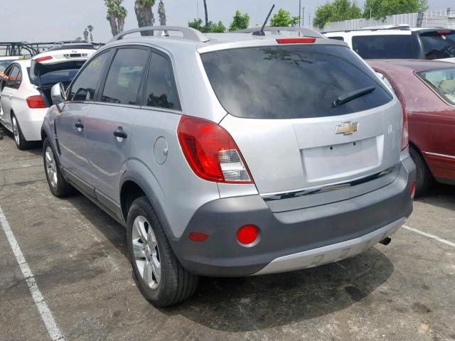 3GNAL2EK7DS627169 - 2013 CHEVROLET CAPTIVA LS 银色 照片 3