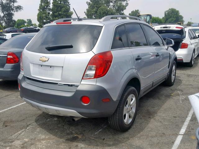 3GNAL2EK7DS627169 - 2013 CHEVROLET CAPTIVA LS 银色 照片 4
