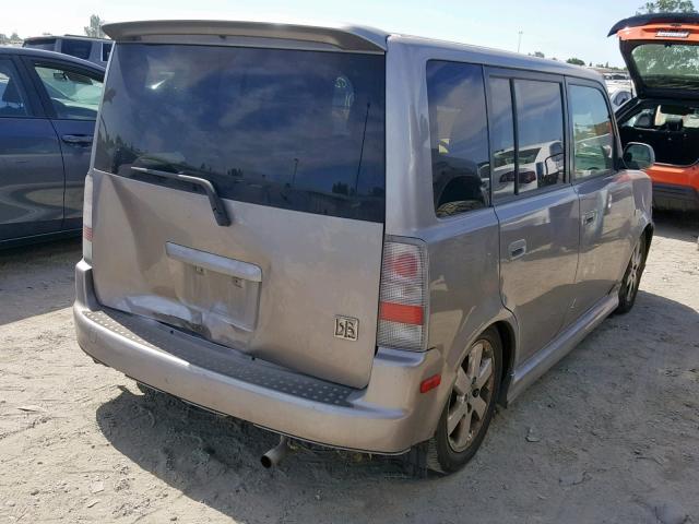 JTLKT324040141906 - 2004 TOYOTA SCION XB 灰色 照片 4
