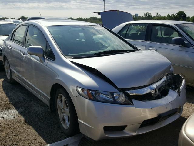 2HGFA16699H109236 - 2009 HONDA CIVIC LX-S SILVER photo 1