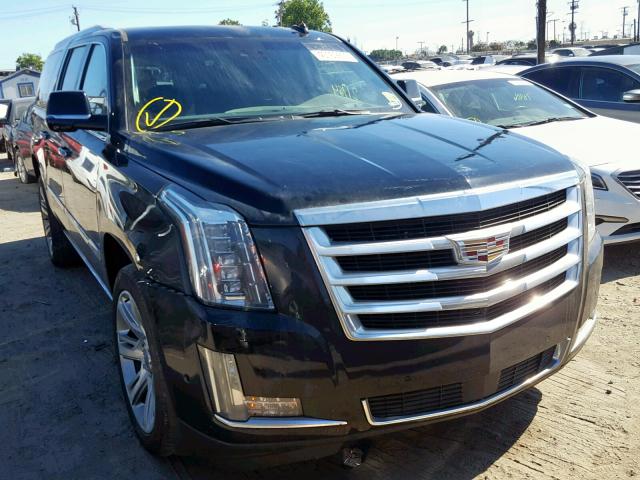 1GYS4JKJXJR217930 - 2018 CADILLAC ESCALADE E BLACK photo 1