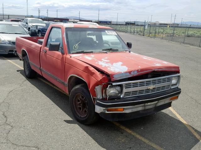 1GCCS14R6N8204154 - 1992 CHEVROLET S TRUCK S1 RED photo 1
