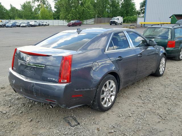 1G6DT57V890150994 - 2009 CADILLAC CTS HI FEA GRAY photo 4