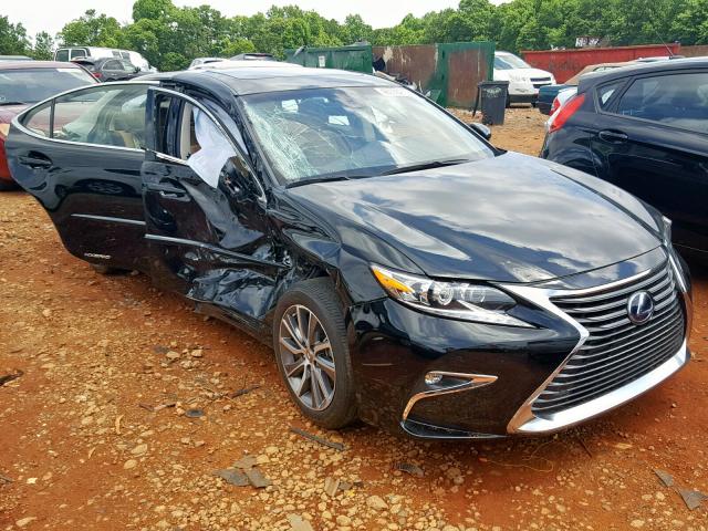 JTHBW1GGXG2105920 - 2016 LEXUS ES 300H BLACK photo 1