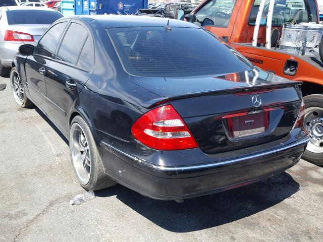 WDBUF65J94A455948 - 2004 MERCEDES-BENZ E 320 BLACK photo 3