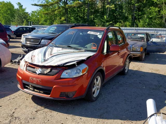 JS2YB413095102174 - 2009 SUZUKI SX4 TECHNO ORANGE photo 2