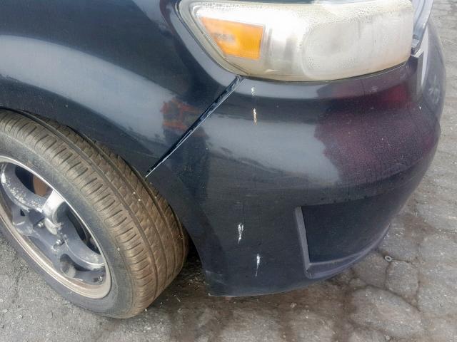 JTLKE50E881011972 - 2008 TOYOTA SCION XB 黑色 照片 9