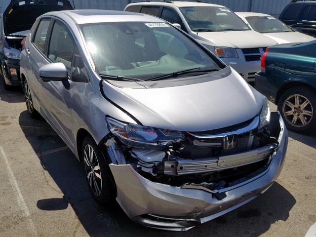 3HGGK5H8XJM735648 - 2018 HONDA FIT EX CHARCOAL photo 1