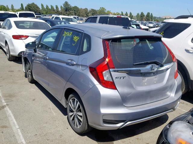 3HGGK5H8XJM735648 - 2018 HONDA FIT EX CHARCOAL photo 3