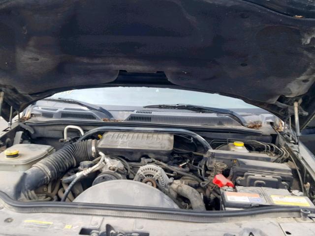 1J8HG48K96C145677 - 2006 JEEP COMMANDER BLACK photo 7