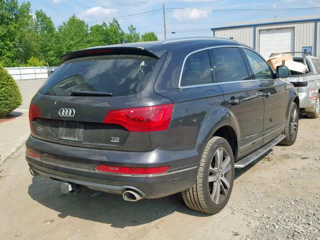 WA1LMAFE7FD011325 - 2015 AUDI Q7 TDI GRAY photo 4