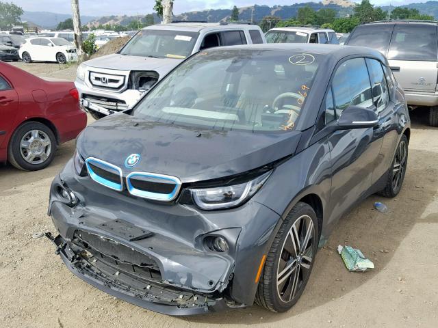 WBY1Z2C51FV286576 - 2015 BMW I3 BEV BLACK photo 2