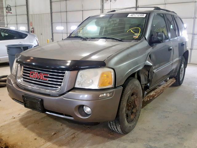 1GKDT13S562329631 - 2006 GMC ENVOY GRAY photo 2