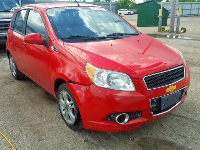 KL1TG6DE4BB117788 - 2011 CHEVROLET AVEO LT RED photo 1