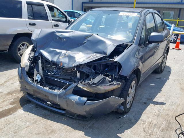 JS2YC412385103760 - 2008 SUZUKI SX4 GRAY photo 2