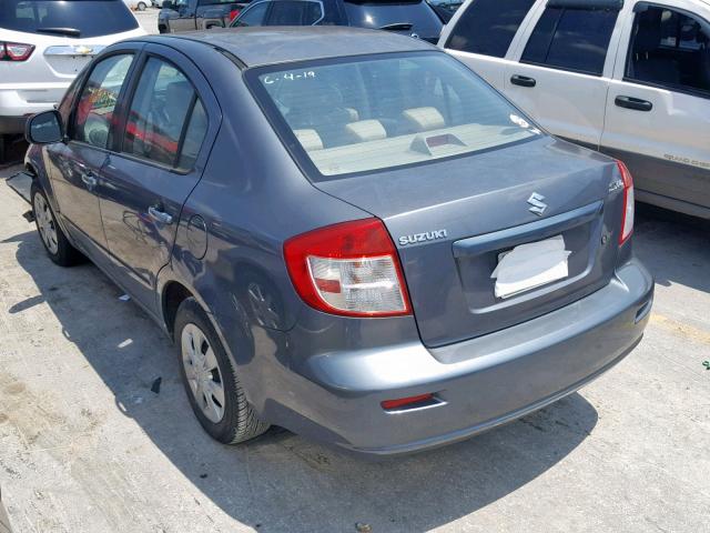 JS2YC412385103760 - 2008 SUZUKI SX4 GRAY photo 3