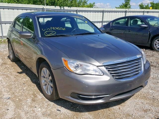 1C3CCBBB7CN140606 - 2012 CHRYSLER 200 TOURIN GRAY photo 1