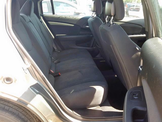 1C3CCBBB7CN140606 - 2012 CHRYSLER 200 TOURIN GRAY photo 6