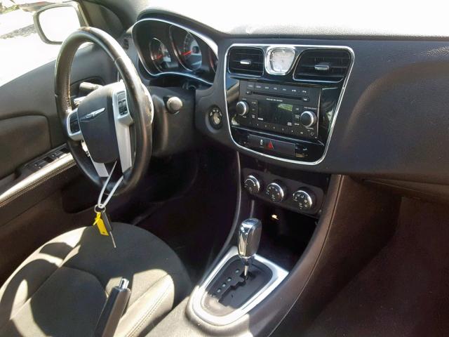 1C3CCBBB7CN140606 - 2012 CHRYSLER 200 TOURIN GRAY photo 9