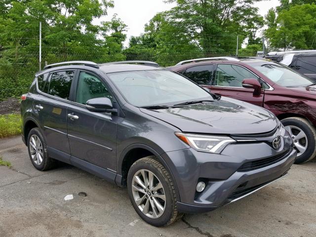 2T3DFREVXHW574301 - 2017 TOYOTA RAV4 LIMIT GRAY photo 1