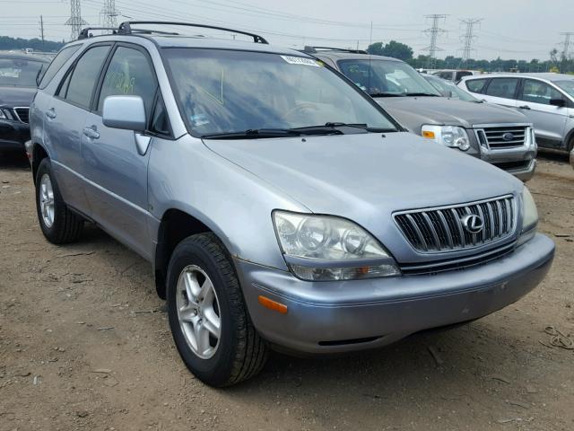 JTJHF10U920261105 - 2002 LEXUS RX 300 SILVER photo 1