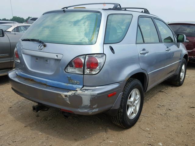 JTJHF10U920261105 - 2002 LEXUS RX 300 SILVER photo 4