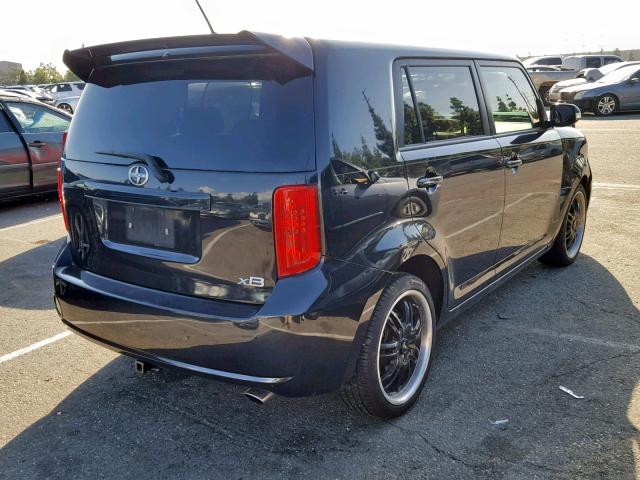 JTLKE50EX81020382 - 2008 TOYOTA SCION XB 黑色 照片 4
