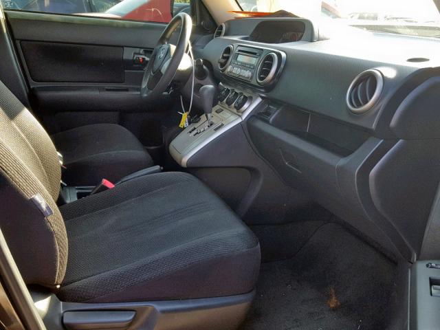 JTLKE50EX81020382 - 2008 TOYOTA SCION XB 黑色 照片 5