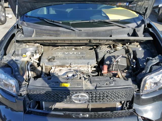 JTLKE50EX81020382 - 2008 TOYOTA SCION XB 黑色 照片 7