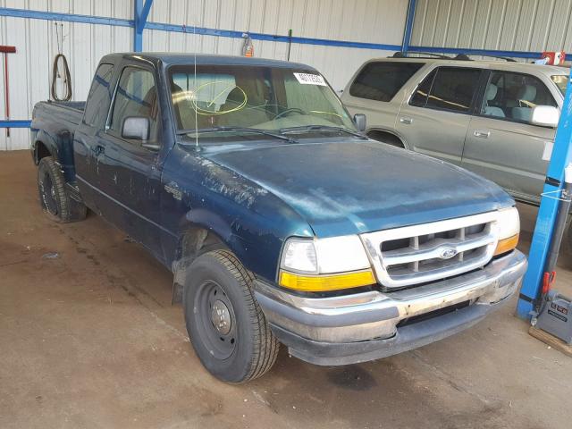 1FTYR14U5WTA66952 - 1998 FORD RANGER SUP GREEN photo 1