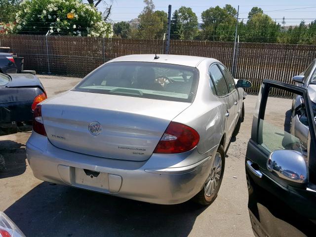 2G4WE587571189748 - 2007 BUICK LACROSSE C GRAY photo 4