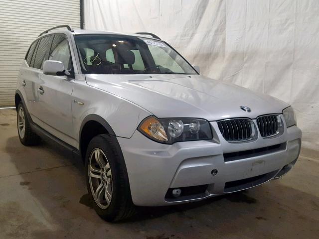 WBXPA93436WG88649 - 2006 BMW X3 3.0I SILVER photo 1