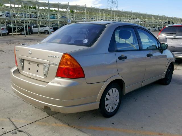 JS2RB62S665300047 - 2006 SUZUKI AERIO GOLD photo 4