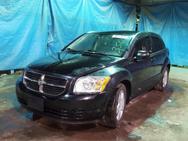 1B3HB48A59D163560 - 2009 DODGE CALIBER SX BLACK photo 2