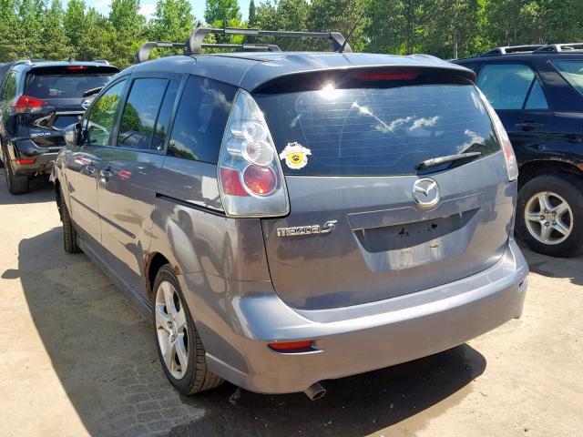 JM1CR293570137537 - 2007 MAZDA 5 CHARCOAL photo 3